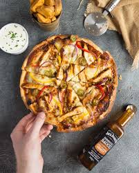 B.B.Q Smoke Pizza 12"